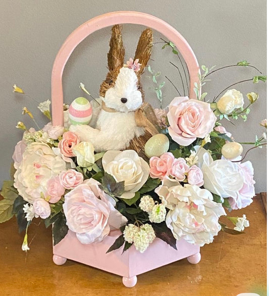 Easter Elegant Basket Centrepiece
