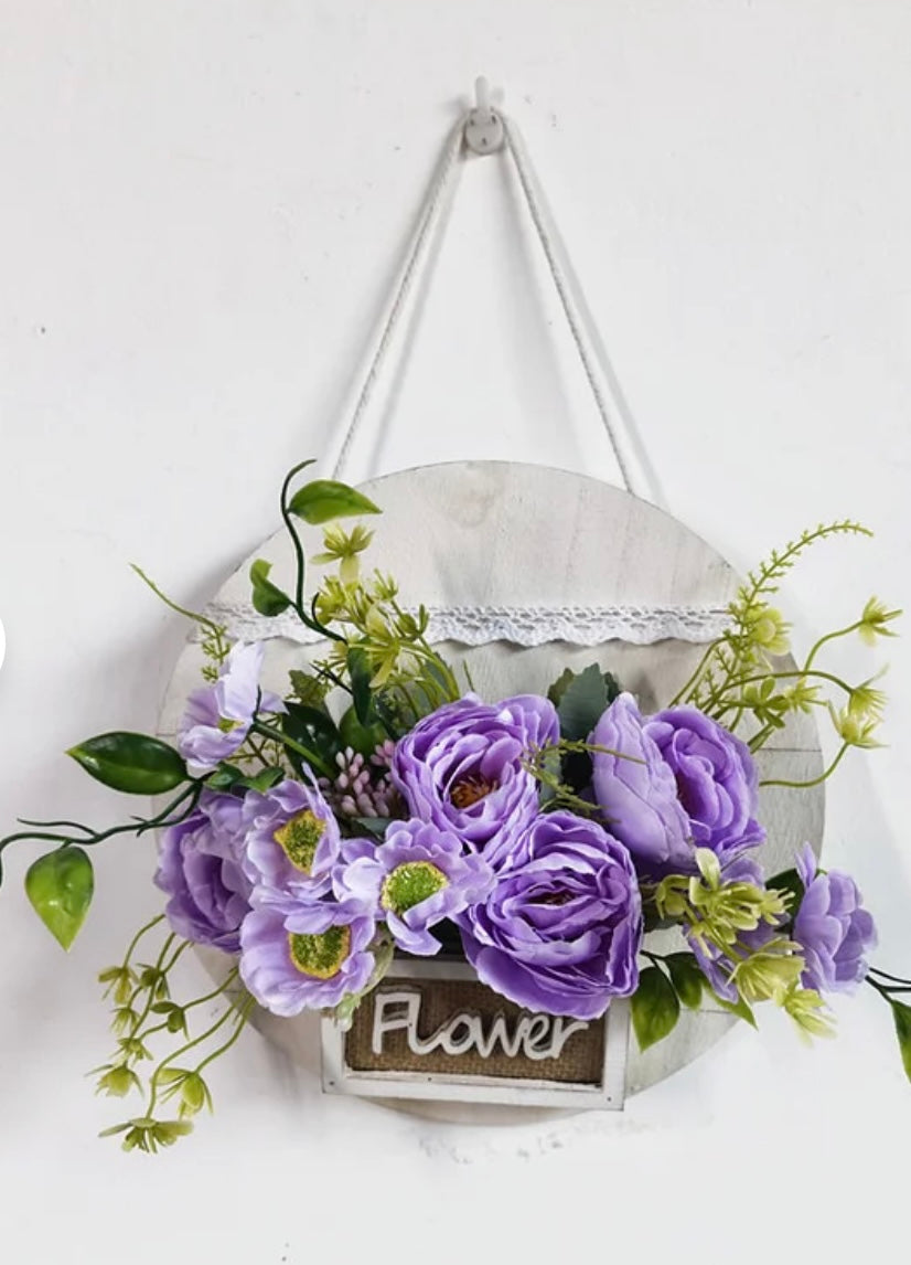 Welcome Spring Hanging Arrangements